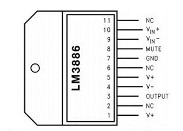 설명: 설명: 설명: 설명: LM3886 Datasheet