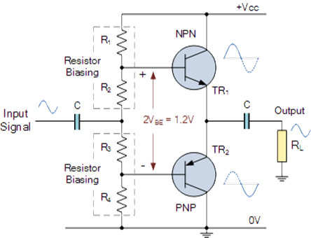 설명: 설명: 설명: 설명: class ab amplifier resistor biasing