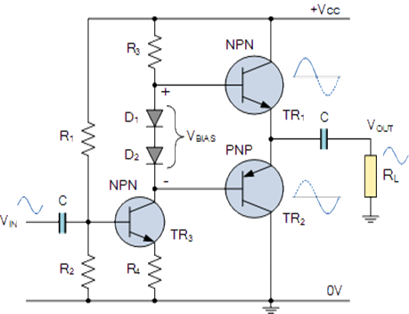 설명: 설명: 설명: 설명: class ab amplifier driver stage