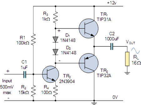 설명: 설명: 설명: 설명: class ab amplifier